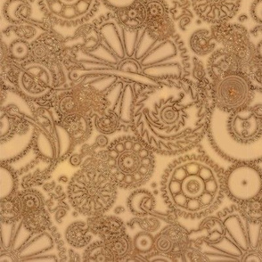 Geartrain--sepia