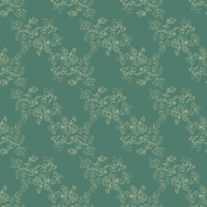 Sarah Wilson Toile Green
