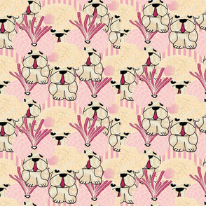 Pug's Puppies (Lady Bertram, Mansfield Park)