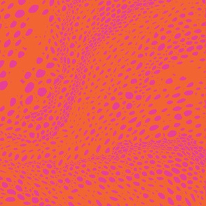 Knowing-pink and orange