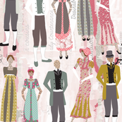 Pride and Prejudice Fabric