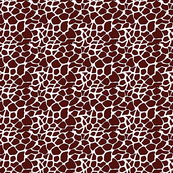 Giraffe love - can you see the heart? Brown tones