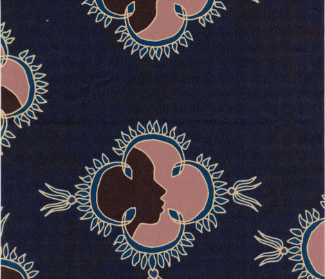 African Visage Summer Night
