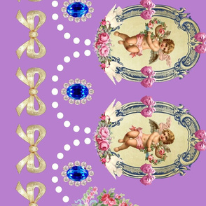 cherub angel egl lolita victorian baroque rococo antoinette border