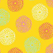 HummingBirdFlowers-yellow