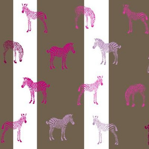Baby Zebra at Twilight in Wonderland