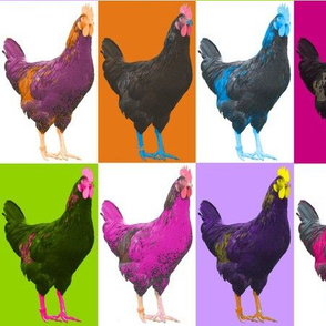 Pop Pop Pop Art Chook Chook Chook