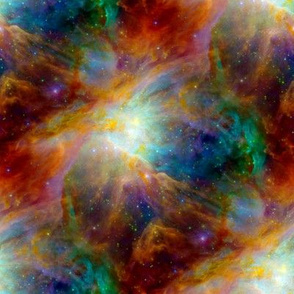Rainbow Galaxy Seamless