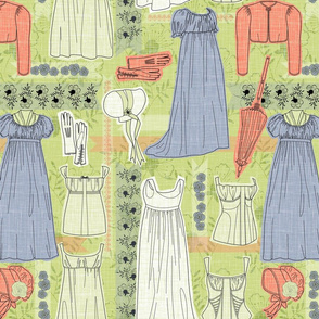 Elinor Dashwood's London wardrobe