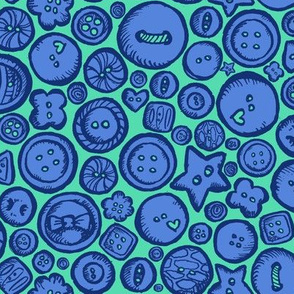 Buttons Up blue