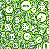 Buttons Up green