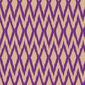 Purple Diamond Ikat