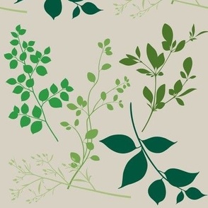 leaves / bone