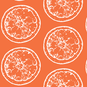 Simple Orange Slices Print