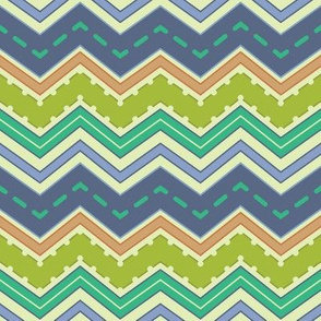 Dinosaurs Coordinate 05 Chevrons