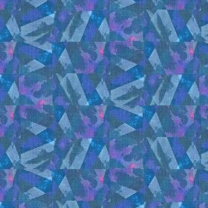 Prism Shards - blue, pink, purple