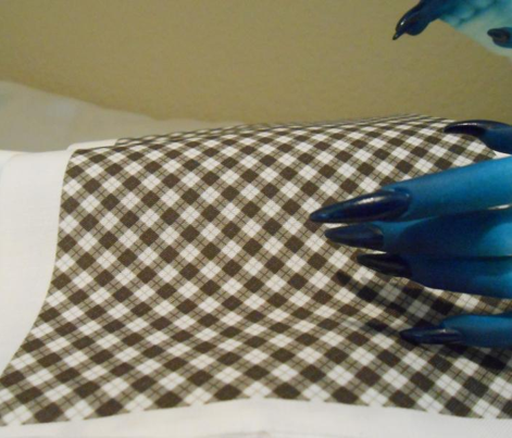 Small Scale Black and White Argyle
