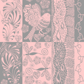 zentangle pink