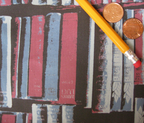 bookcase small grey and wine