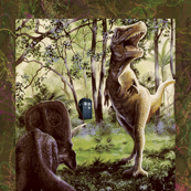 Tardis meets T-rex