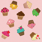 sparkly cupcakes