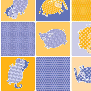 Pig & His Quilted Friends