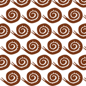 snails in brown mini