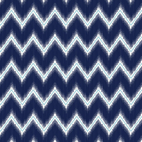 Ikat_Chevron_Navy