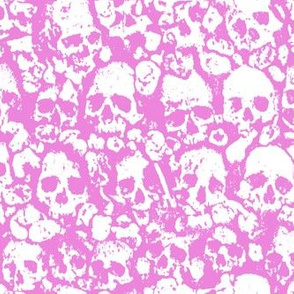 Skull Wall Pink. 