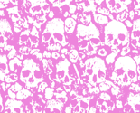 Skull Wall Pink. 