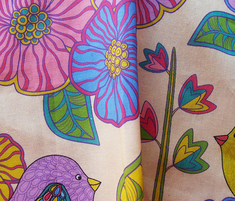 My birds and my flowers
