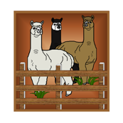 Alpacas Trio Ornament