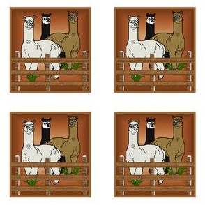 Alpacas Trio Ornament