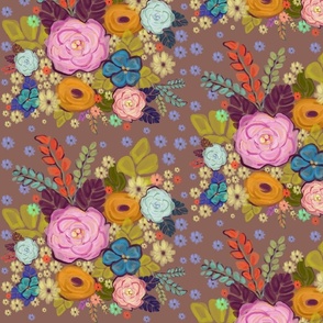 Folksy Floral Garden