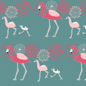 Flamingo Family 2