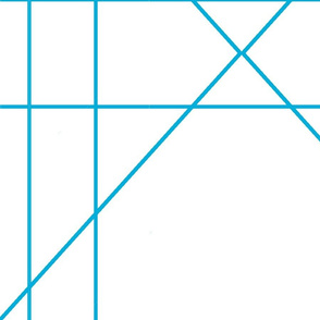 blue Geometric large 
