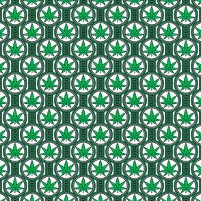 Small Hemp Leaf Design 300
