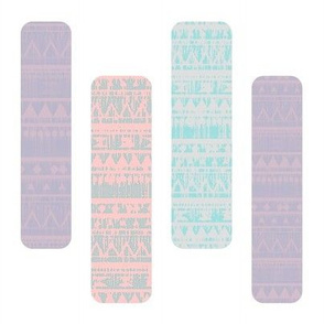 Pastel Aztec Tribal Patterns