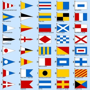 nautical signalling flags
