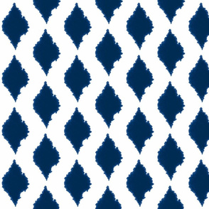 Ink blot Ikat Ink