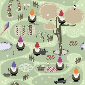 My garden gnomes are very busy!