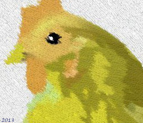 Pop-art chicken 
