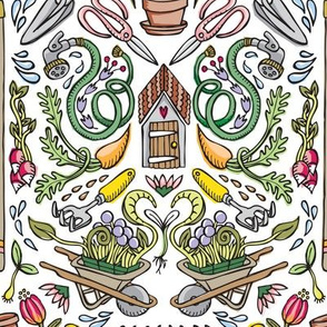 Springtime in the Potter's Shed