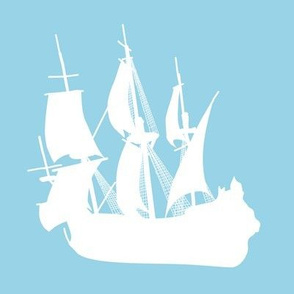 Arctic Explorers Sailing Ships