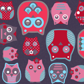 owls red