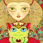 Frog and princess
