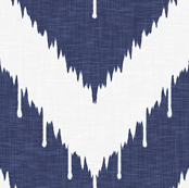 Beaded Ikat Chevron