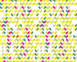 Broken Skinny Chevron in Neon