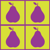 Magenta pear