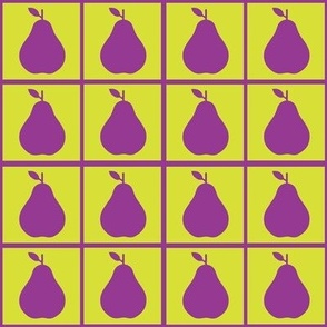 Magenta pear